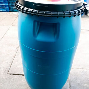 Bidón de 80 Lt. con Tapa y Suncho